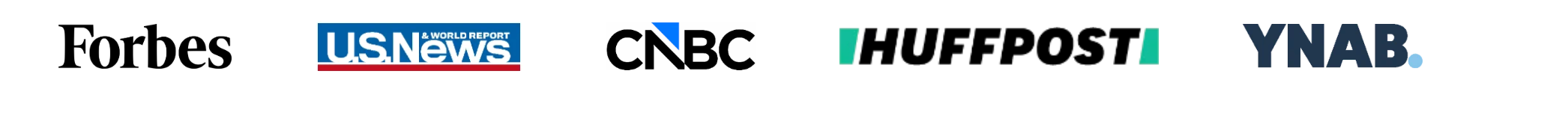 As seen on Forbes, U.S. News & World Report, CNBC, HuffPost, and YNAB