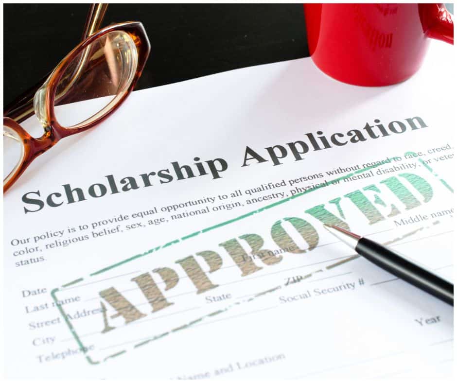 approved scholarship applications