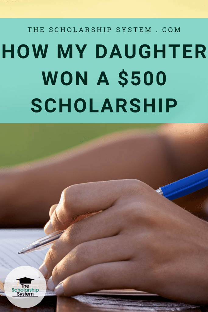 While $500 may not seem like much, it sure was a surprise to this father. Learn exactly what his daughter did to secure that free scholarship money.