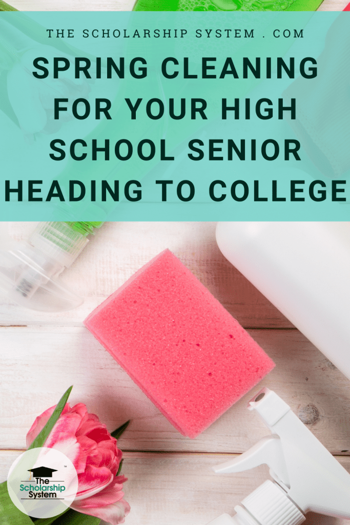 Spring cleaning is a tradition for many, but it requires different steps when your high schooler will be headed to college. Here's how to take it on.