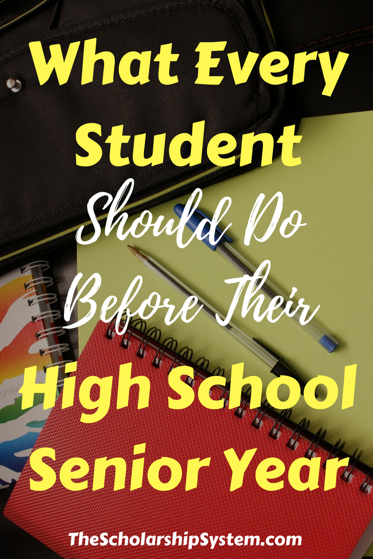 What EVERY Student Should Do Before Their High School Senior Year | The ...