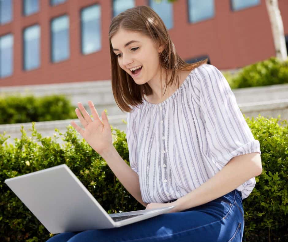 Parents find talking to their college student on video chat helps with the empty nest syndrome