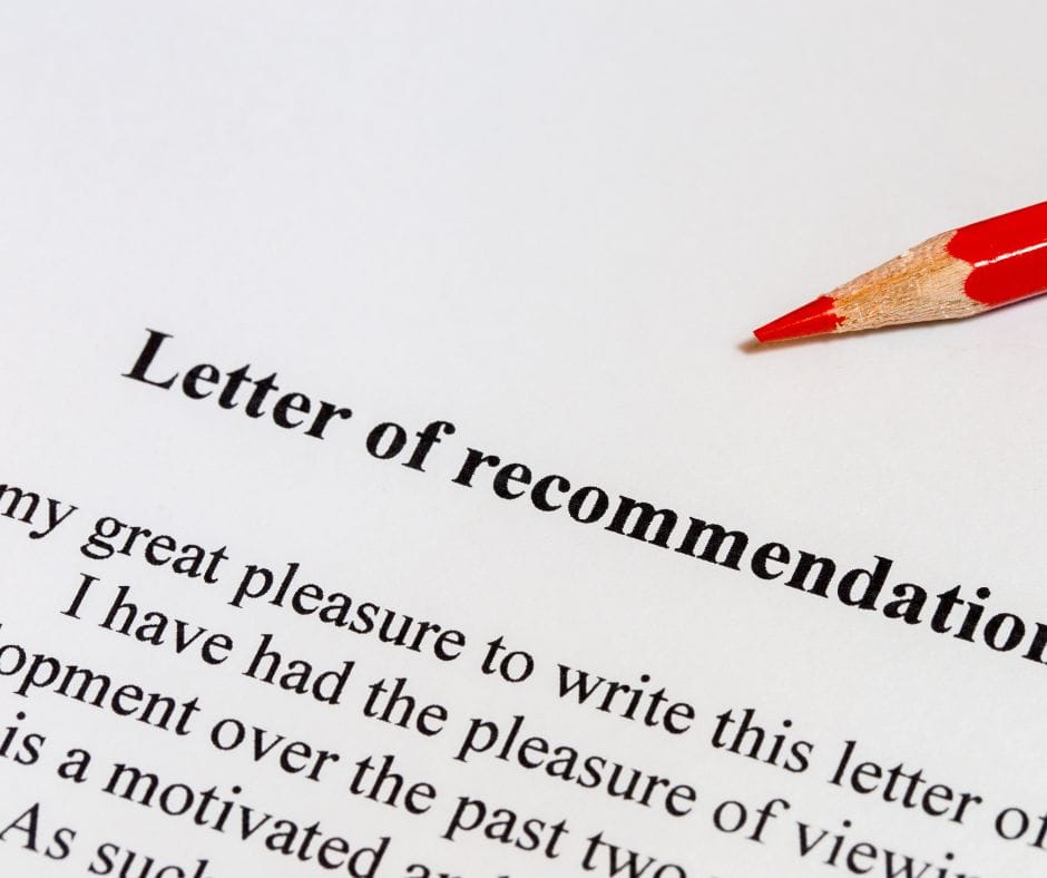 recommendation letters