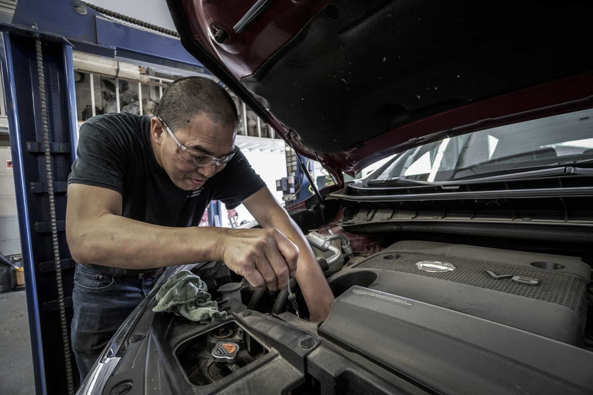 another important skill is vehicle maintenance