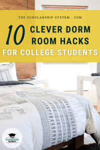 10 Clever Dorm Room Hacks For College Students