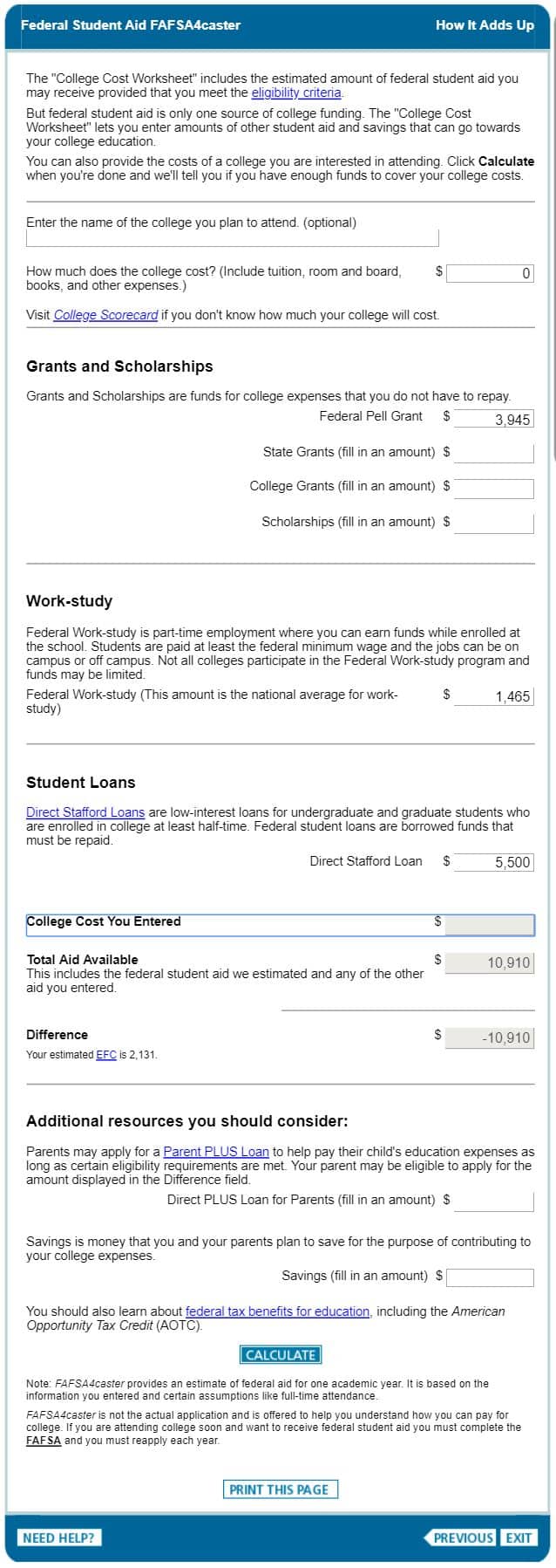 What is EFC? And How to Use the FAFSA EFC Calculator The Scholarship