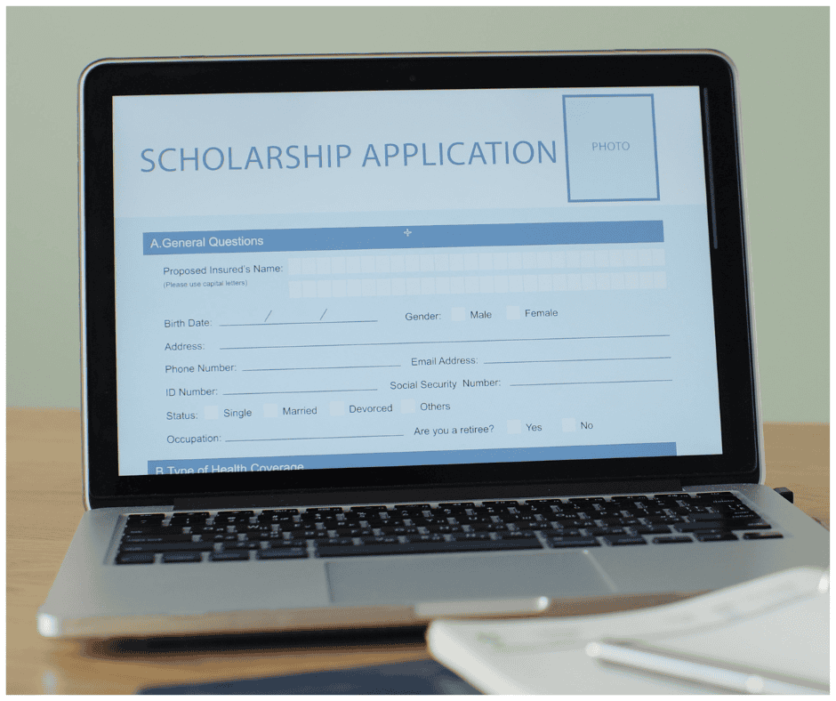 online scholarship application