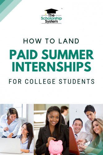 Paid summer internships for college students are one of the best options for gaining experience while earning some money. Here's a look at how to get one.
