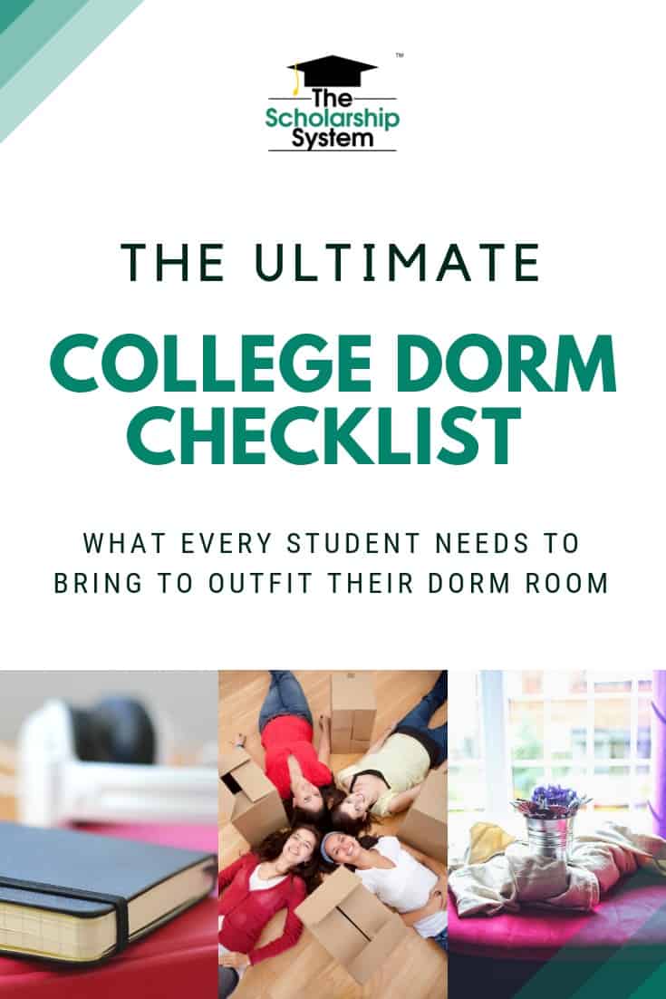 The Ultimate College Dorm Checklist The Scholarship System