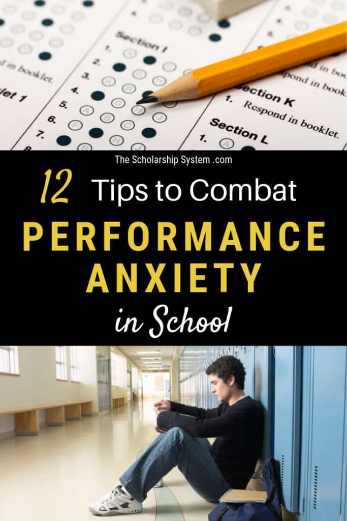 At some point, every student is probably going to suffer from performance anxiety in school. Here are some tips to overcome school anxiety.