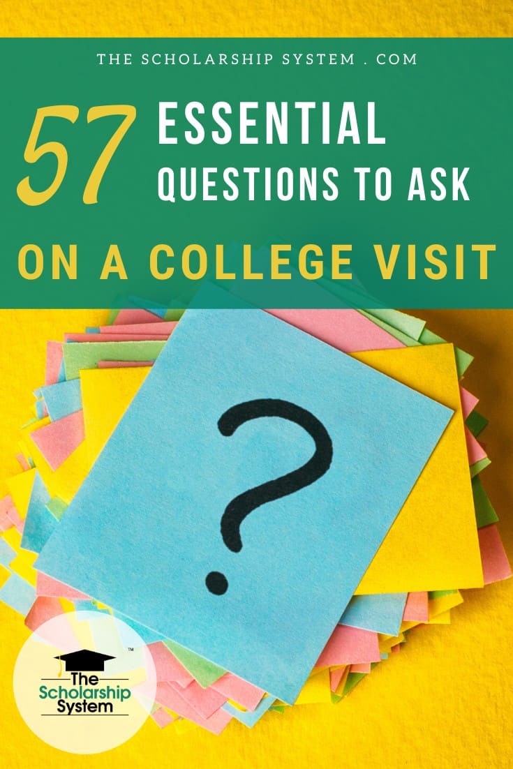 college visit questions