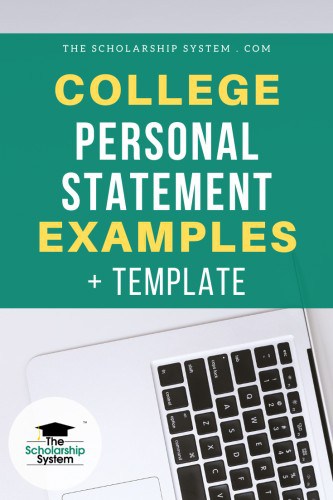 college of charleston personal statement