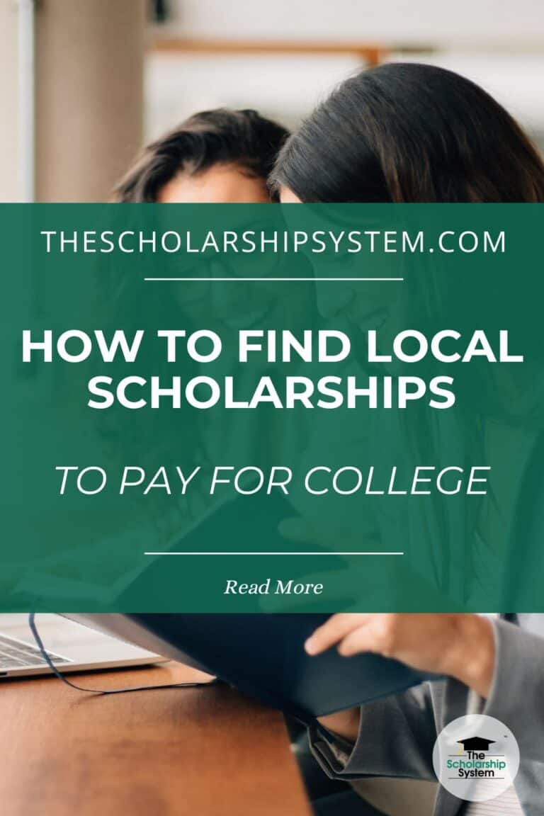How to Find Local Scholarships to Pay for College - The Scholarship System