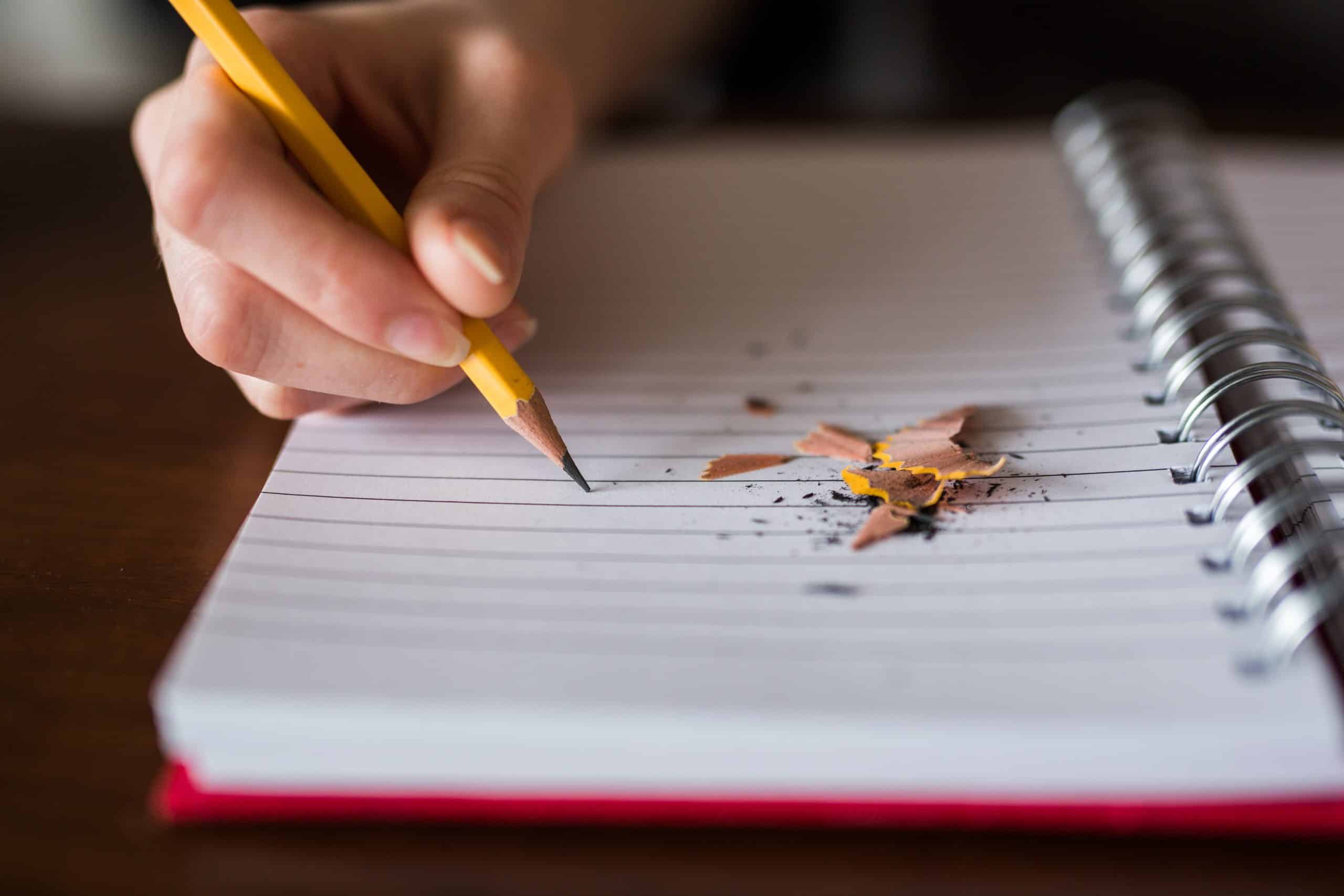 students should write about their path to education 