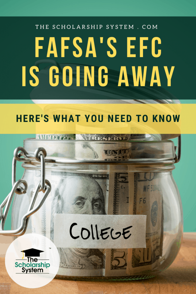 Due to a new law, the EFC is on the way out. If you wonder how the new law may impact college financial aid, here’s what you need to know.