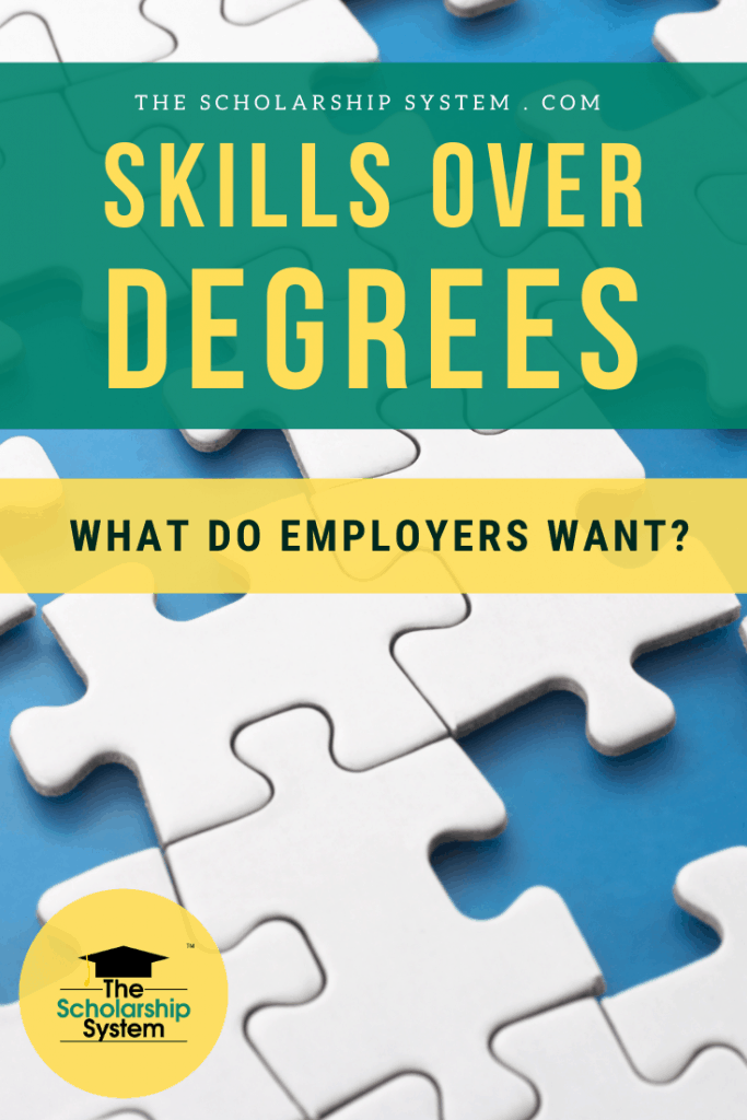 Many companies are giving additional weight to skills over degrees. If you're wondering if college is still valuable, here's what you need to know.