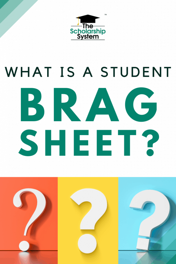 student brag sheet