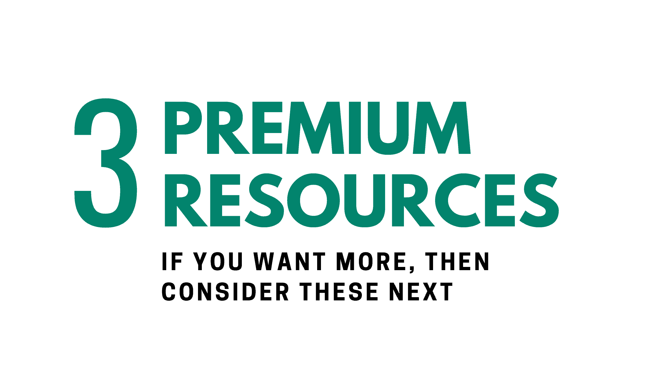 Premium Resources