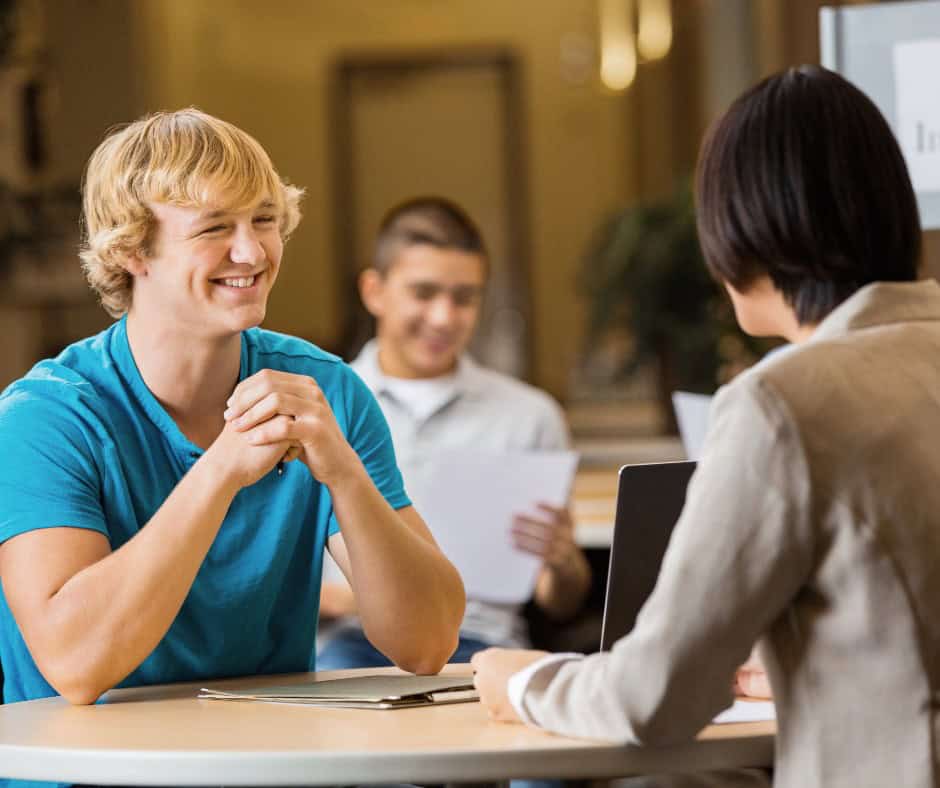 high school students should ask college rep lots should have questions ready for the college reps