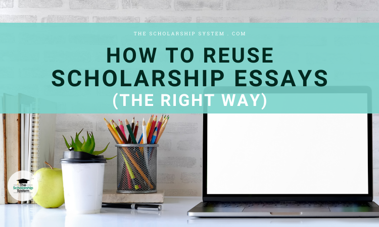 reuse scholarship essays