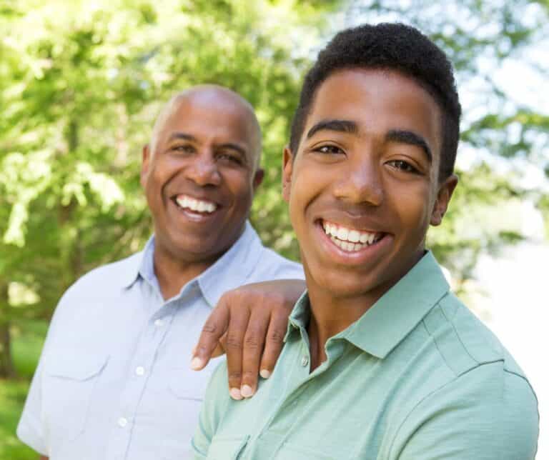 father and son