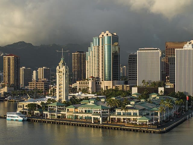 Aloha Tower Marketplace is home to Hawaii Pacific University main campus