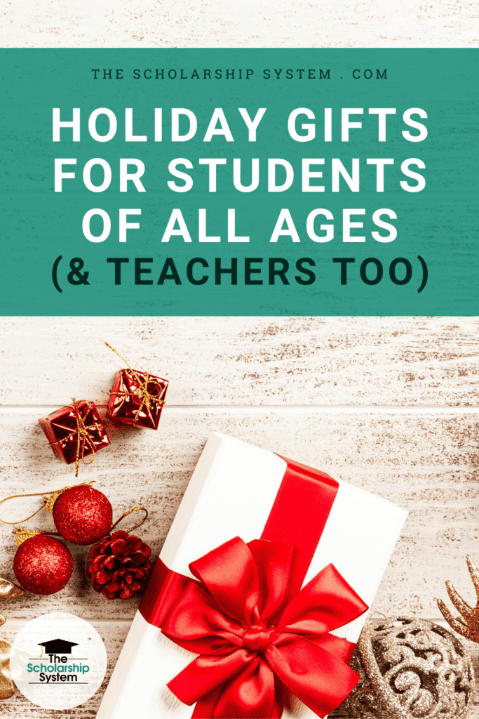 Choosing holiday gifts for students (and teachers) isn’t always easy. If you aren't sure where to begin, here are some excellent gift ideas.