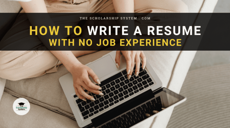 how to write a resume with no experience