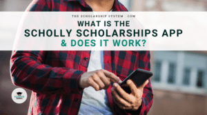 scholly scholarships app