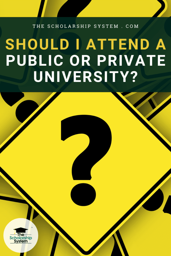 Many aspiring college students struggle when choosing between a public or private university. If you're trying to choose, here's what you need to know.