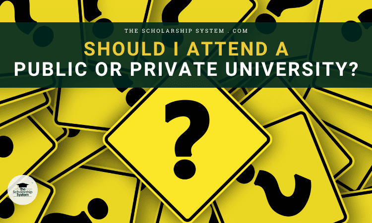public or private university