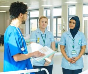 female medical students