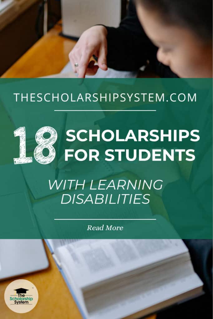 18 Scholarships for Students with Learning Disabilities