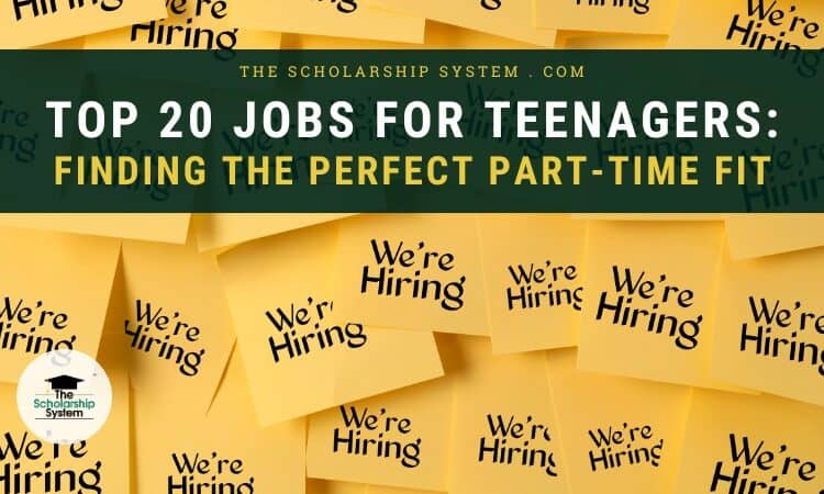 Top 20 Jobs for Teenagers