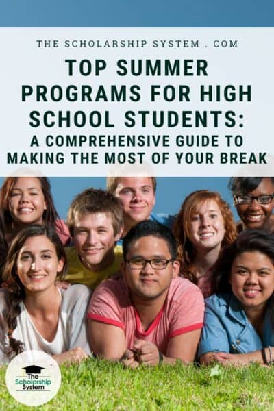 The top summer programs for high school students can help students achieve success. Here's a look at what they offer.