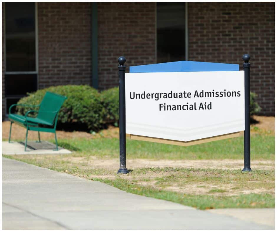 school's financial aid office