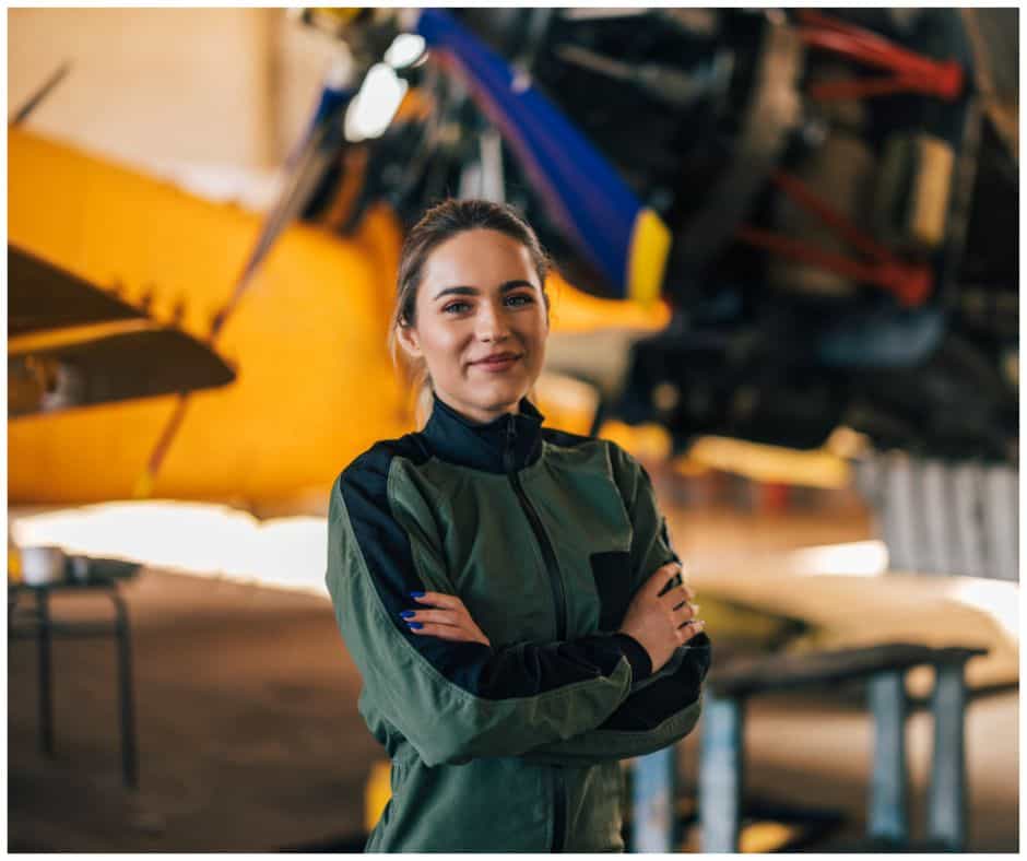 female united states air force student