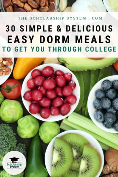 easy dorm meals