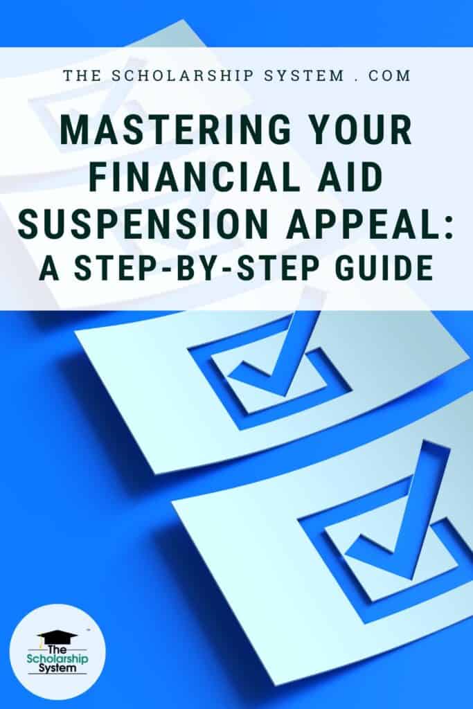 Learn how to navigate a financial aid suspension appeal with expert tips on crafting a strong case and regaining your financial aid.