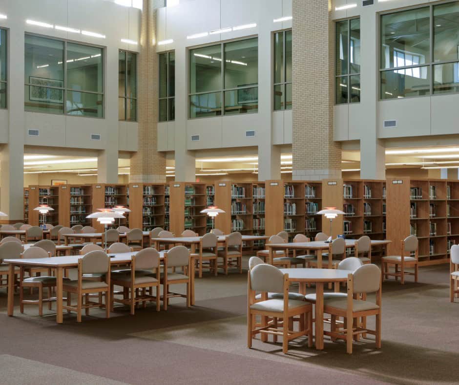 college libraries offer many resources beside books